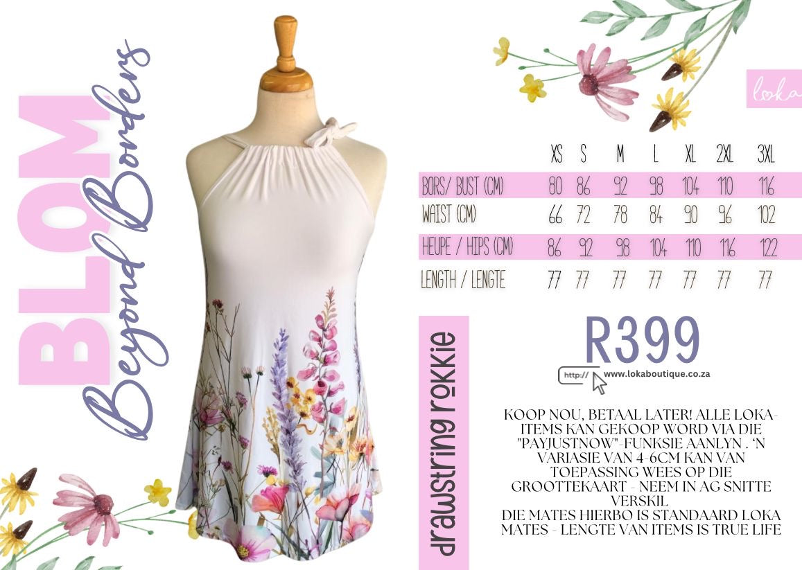 Blom Beyond Borders Short Drawstring Dress