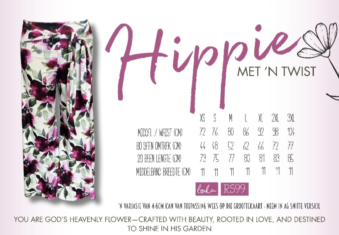 Leilani Hippie met n Twist Pants