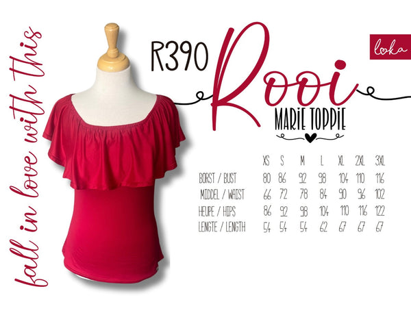 Marie Top Red