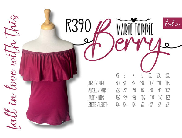 Marie top Berry