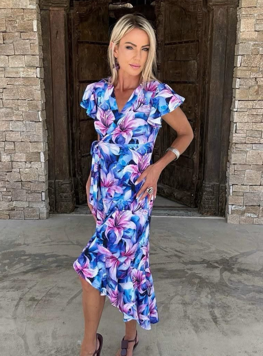 Amara Wrap Dress