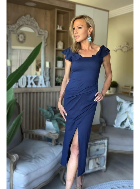 Navy Carika Dress