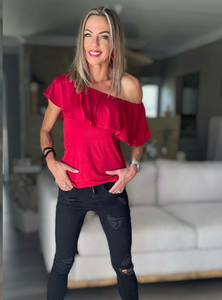 Marie Top Red
