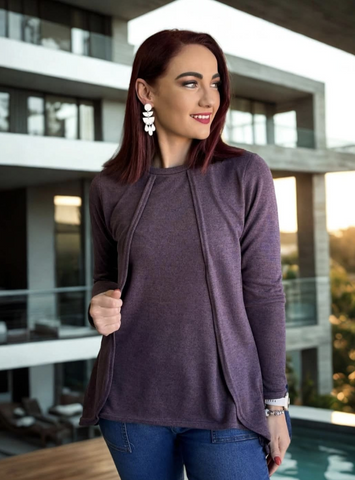 Magriet Top Purple