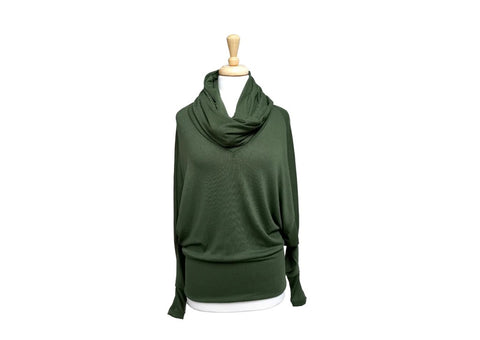 Anrika Top with snood (Olive)